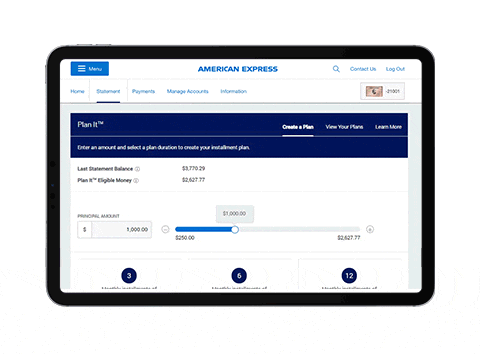 Tutustu 83+ imagen american express online account