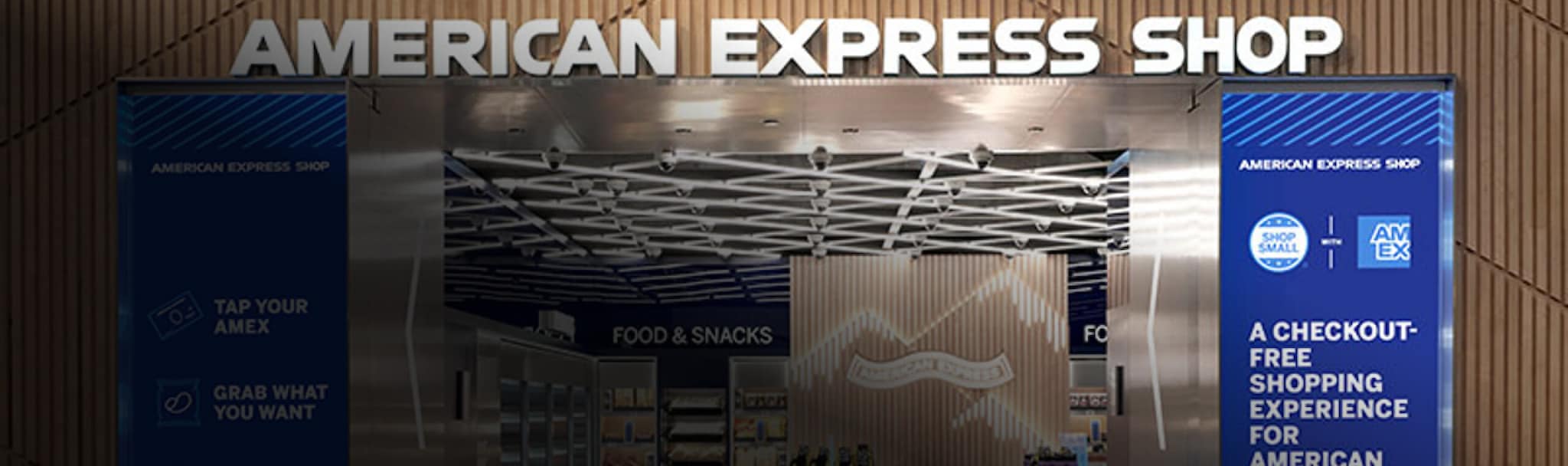 The American Express Shop inside of the Delta Center