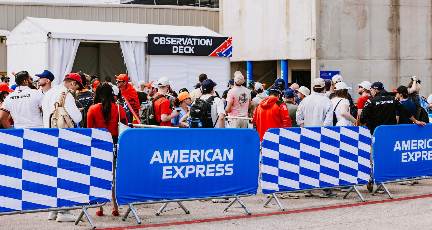 American Express Partnership with Formula 1™ AMEX UK