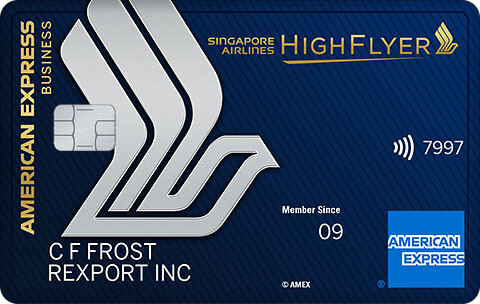 Singapore Airlines Business Credit Card