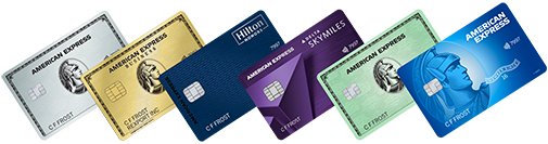 Six Amex Credit Cards across Personal and Business