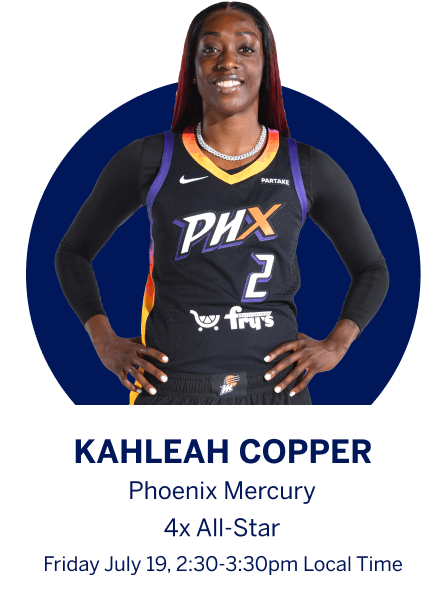 Kahleah Copper Phoenix Mercury Player