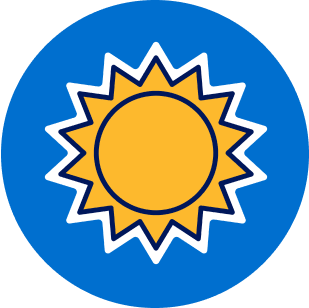 Sun icon