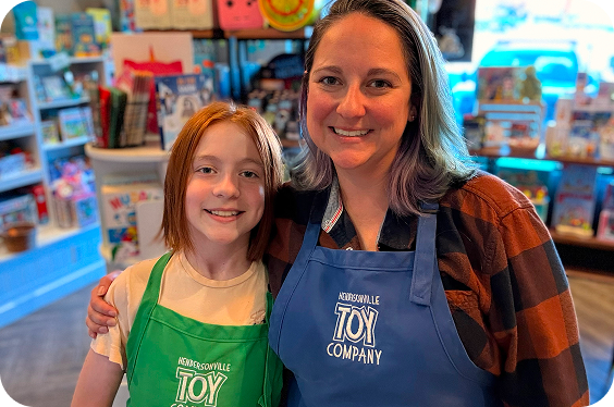 Hendersonville Toy Company owners