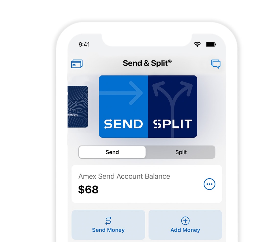 Send & Split Amex App