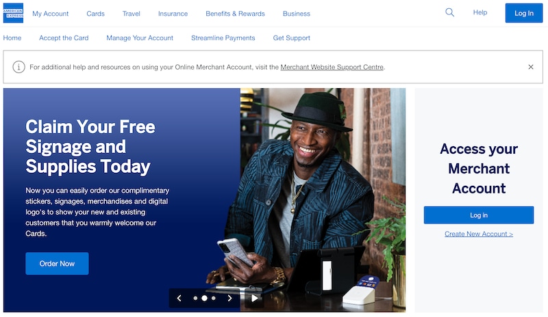 Start Managing Your Merchant Account Online | American Express