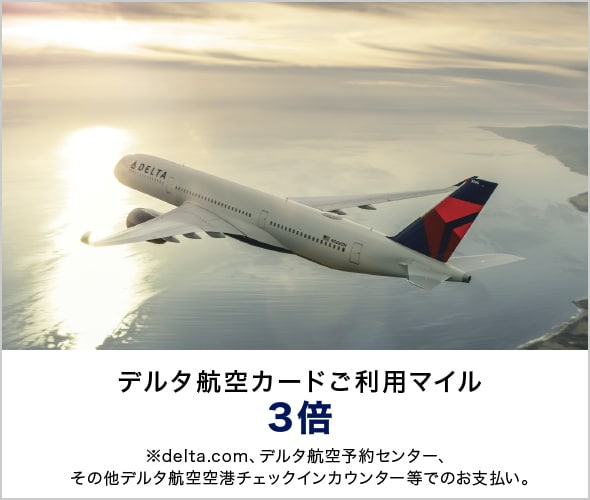 最安値!!☆ DELTA デルタ航空 スカイマイル 30,000マイル 移行