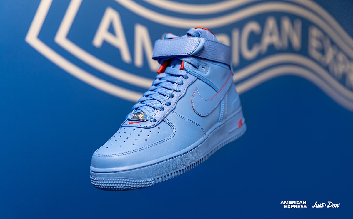 American Express Taps Don C to Redesign Nike Air Force 1 for NBA