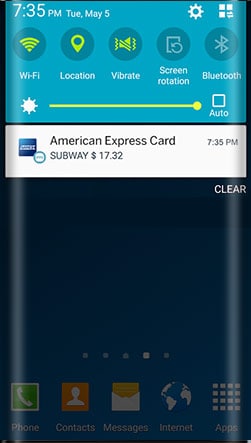 American Express Register New Card