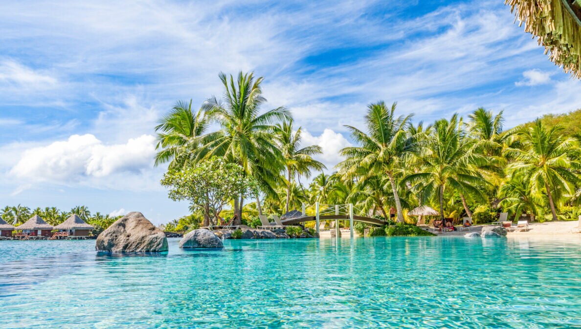 Luxuriöses Resort direkt am Strand von Tahitis Hauptstadt Papeete