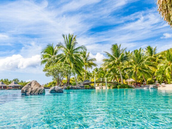 Luxuriöses Resort direkt am Strand von Tahitis Hauptstadt Papeete