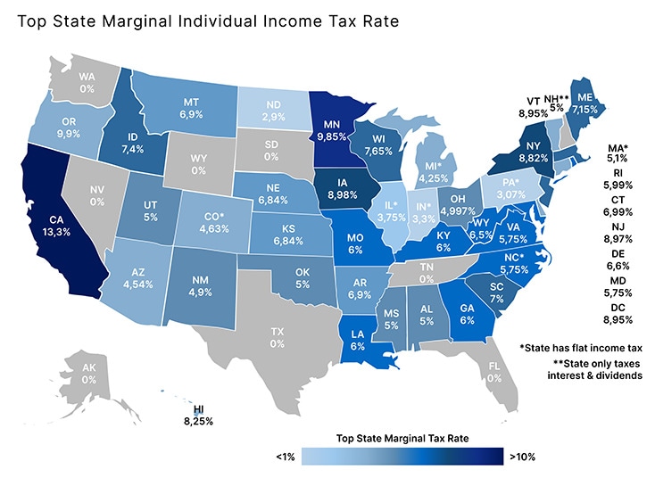 10088 Top State Marginal Individual Income Tax Rate_734