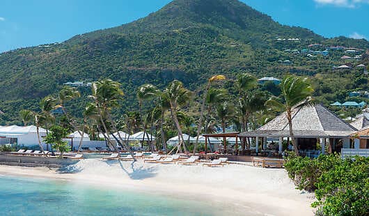 Luxury hotel in St-Barts