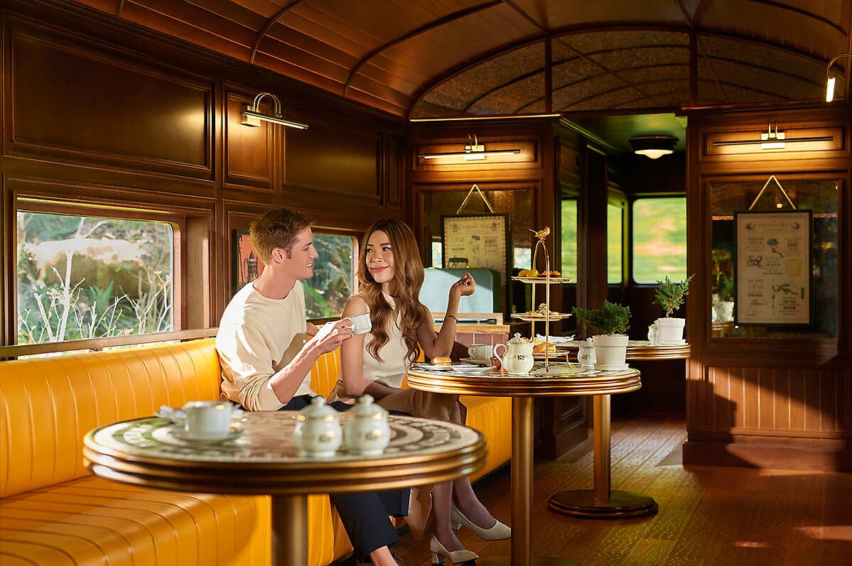 InterContinental Khao Yai Has Vintage Train Cabins Like Orient Express